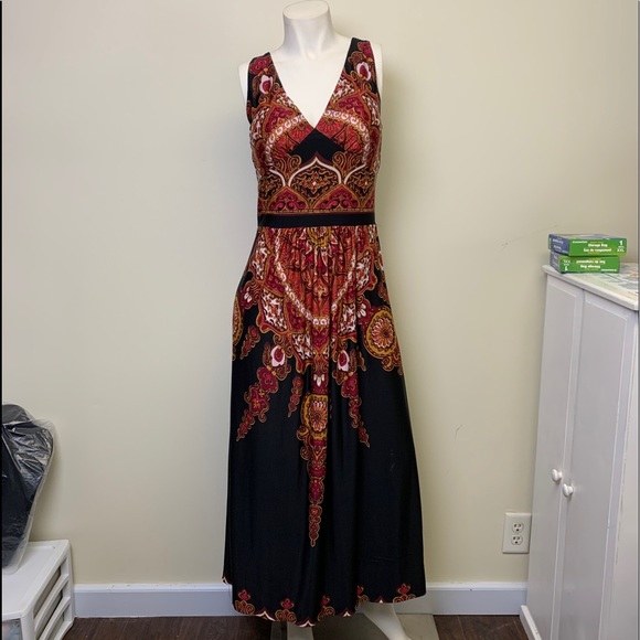 Sioni Maxi Dress Size M - Picture 10 of 11